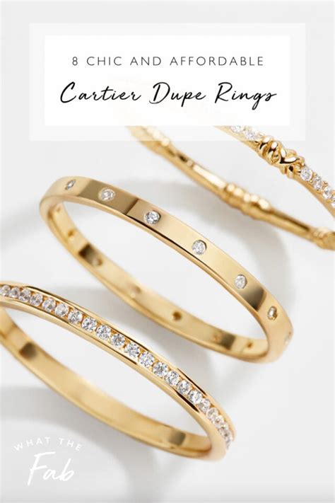 cartier ring dupe ebay